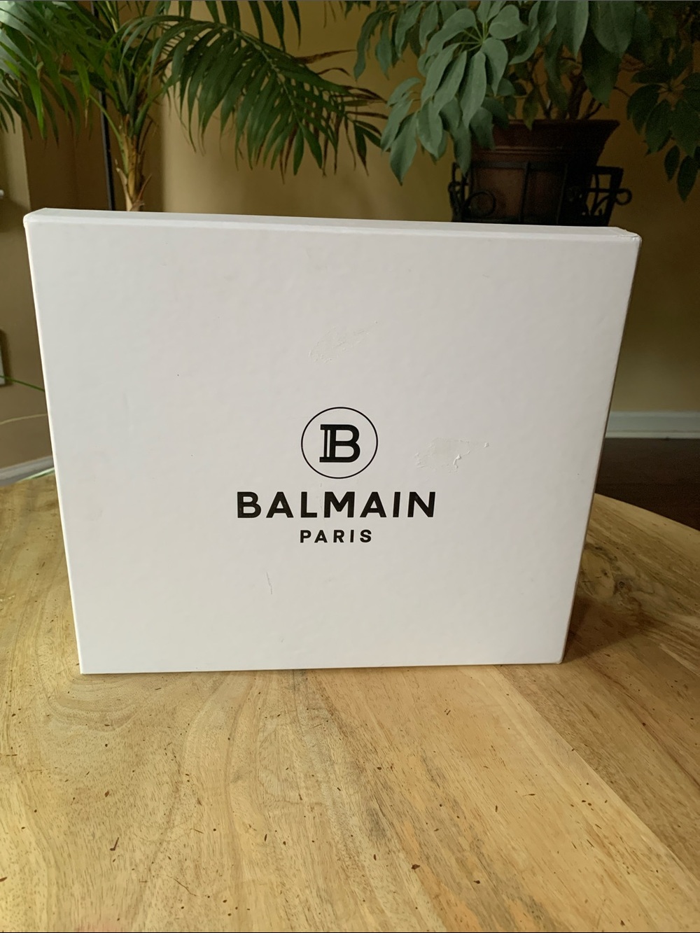 BALMAIN Shoe Box with Silk paper